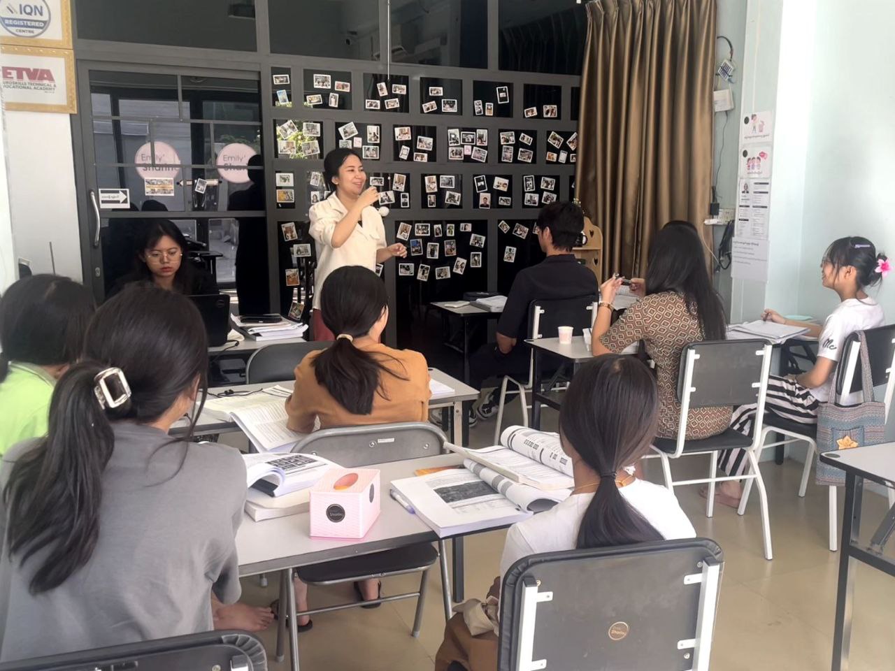 Students in Business Administration